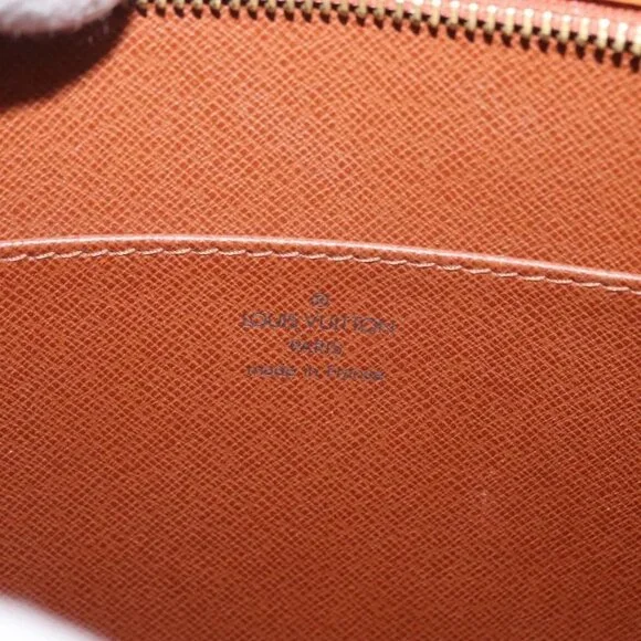 LOUIS VUITTON Epi Pochette Homme Bag Brown Zipangu Gold - Picture 16 of 16